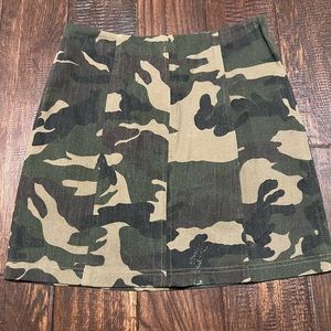 Medium CAMO Mini Skirt